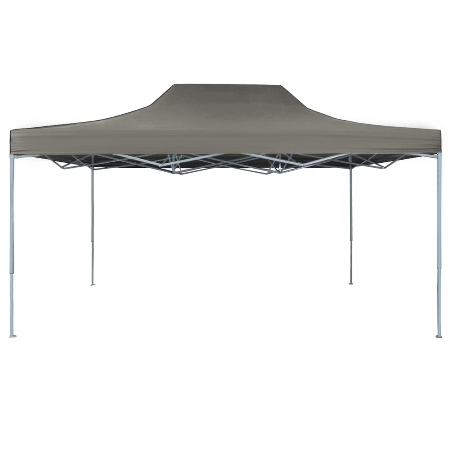 vidaXL Party Tent Folding Anthracite 291 x 431 x 315 cm Oxford Fabric