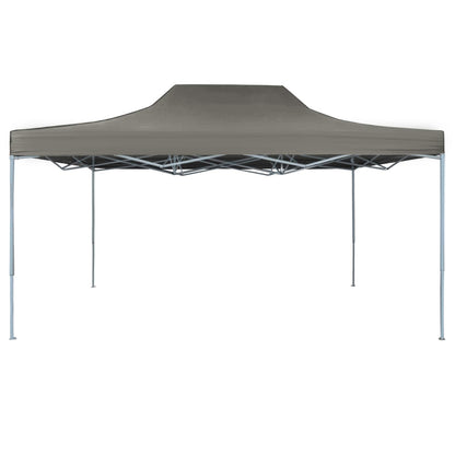 vidaXL Party Tent Folding Anthracite 291 x 431 x 315 cm Oxford Fabric