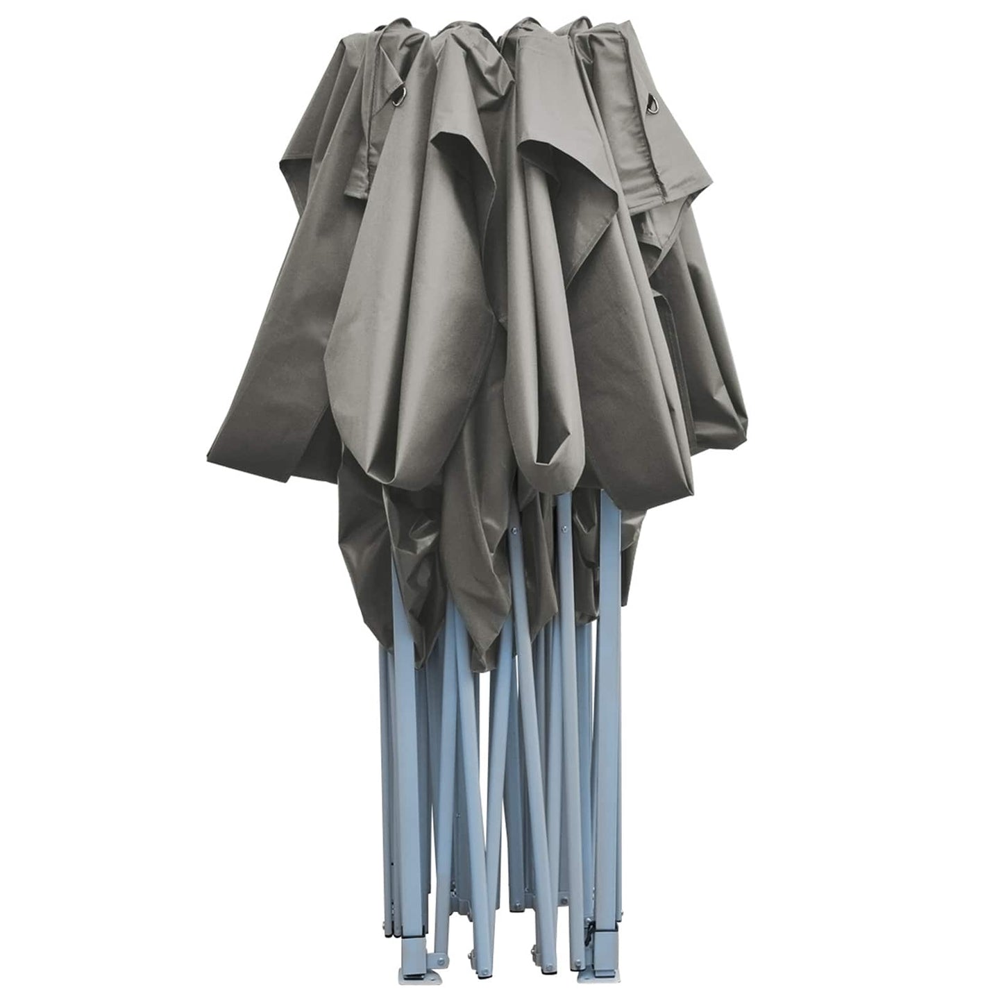 vidaXL Party Tent Folding Anthracite 291 x 431 x 315 cm Oxford Fabric