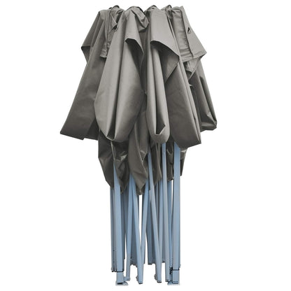 vidaXL Party Tent Folding Anthracite 291 x 431 x 315 cm Oxford Fabric