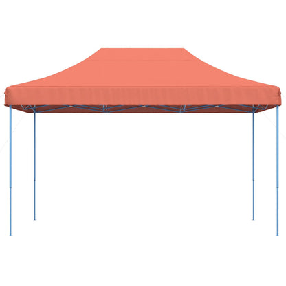vidaXL Party Tent Folding Terracotta 292 x 440 x 315 cm Oxford Fabric