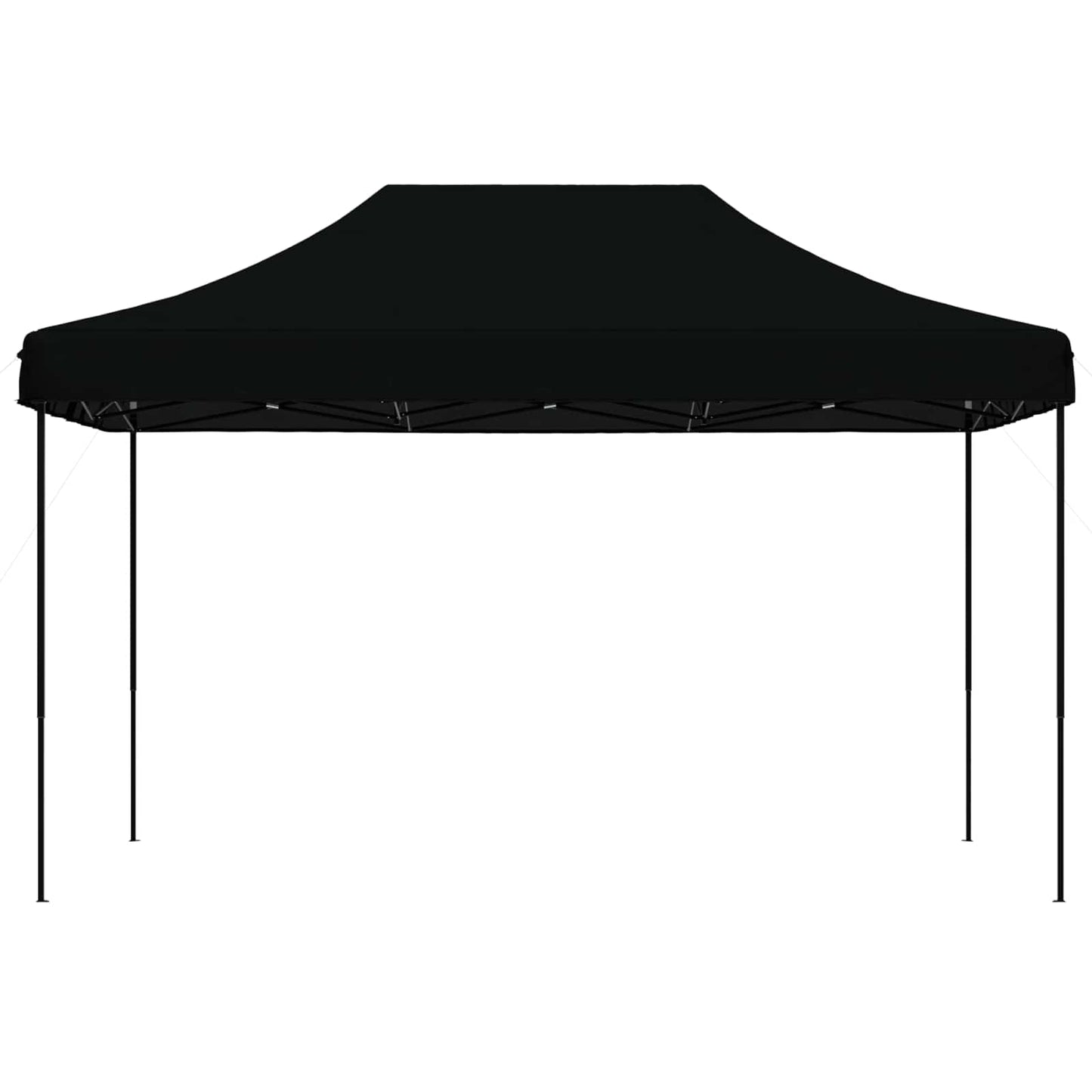 vidaXL Party Tent Folding Black 292 x 440 x 315 cm Oxford Fabric
