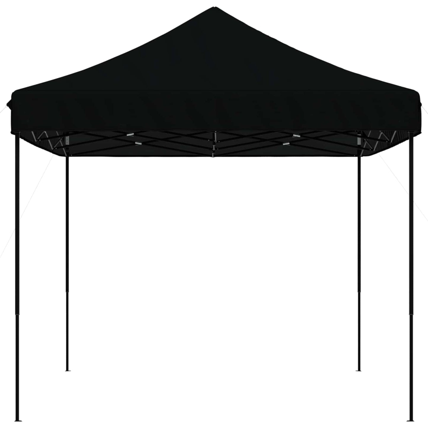vidaXL Party Tent Folding Black 292 x 440 x 315 cm Oxford Fabric