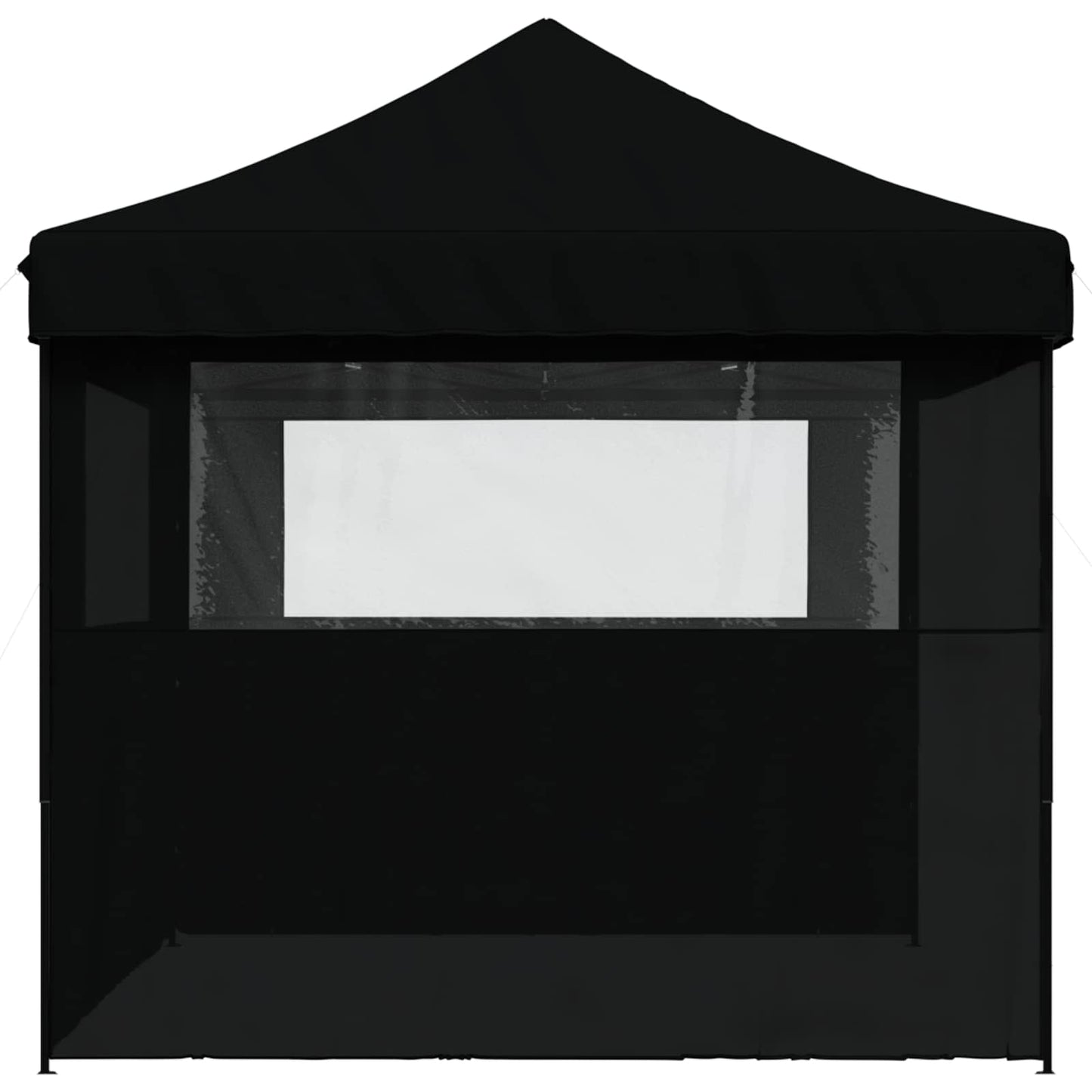 vidaXL Party Tent Folding Black 292 x 440 x 315 cm Oxford Fabric