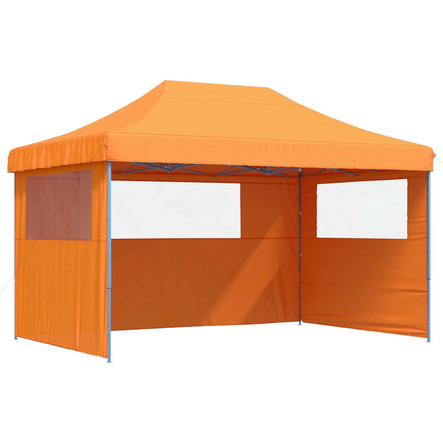 vidaXL Party Tent Folding Orange 292 x 440 x 315 cm Oxford Fabric