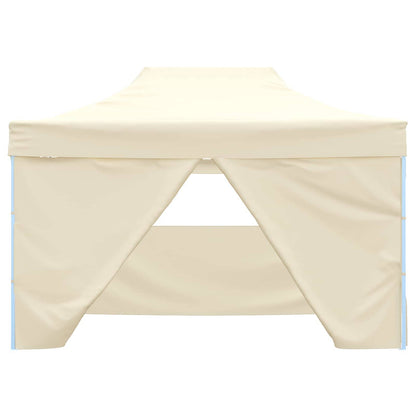 vidaXL Party Tent Folding Cream 291 x 431 x 315 cm Oxford Fabric
