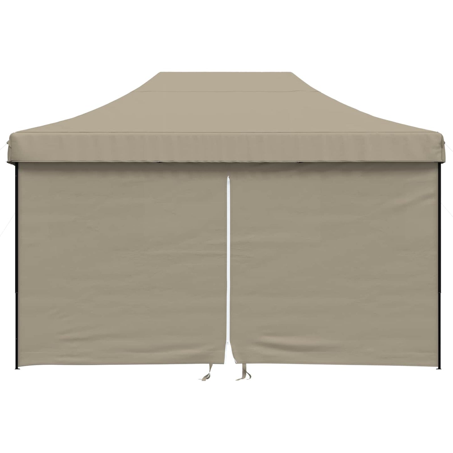 vidaXL Party Tent Folding Taupe 292 x 440 x 315 cm Oxford Fabric