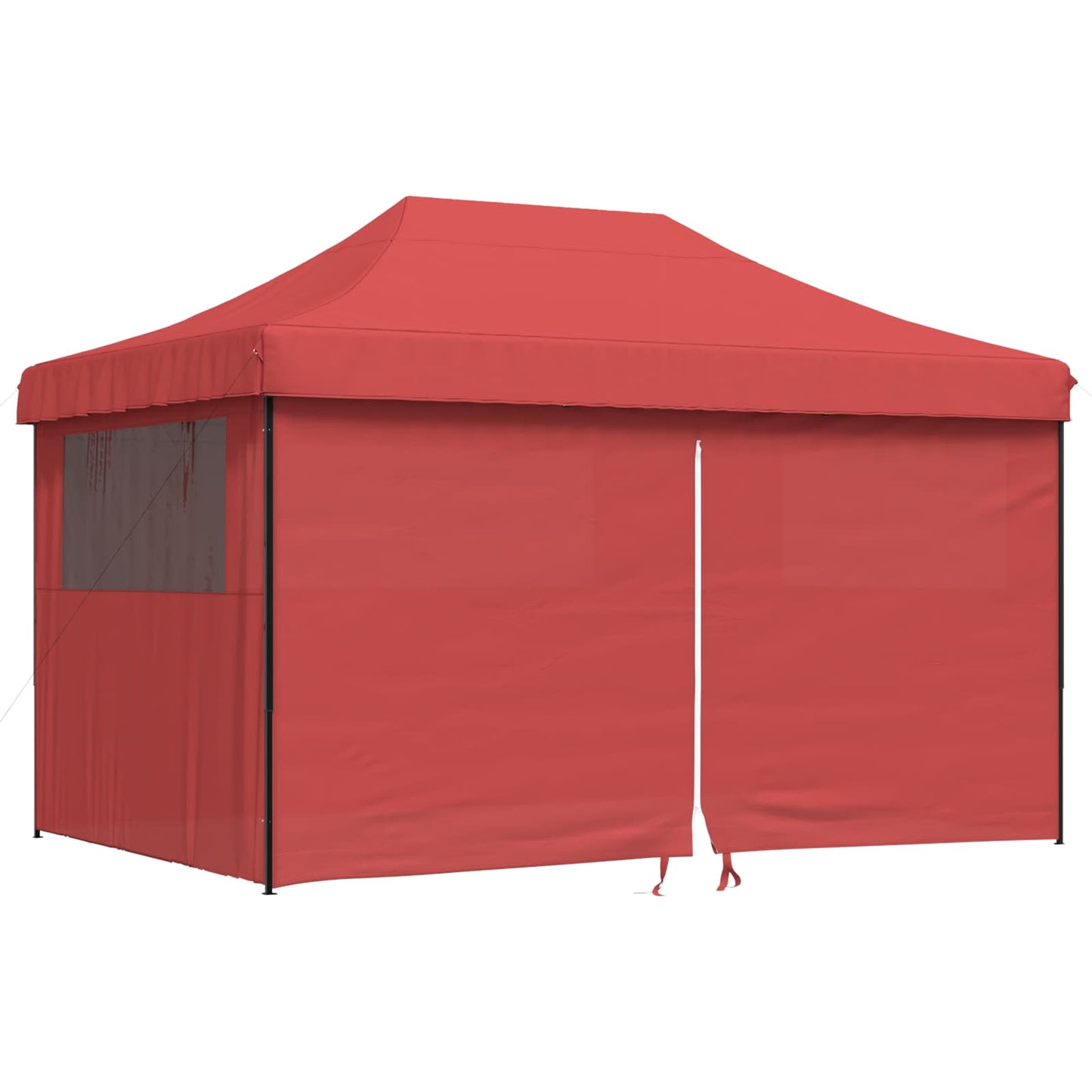 vidaXL Party Tent Folding Burgundy 292 x 440 x 315 cm Oxford Fabric