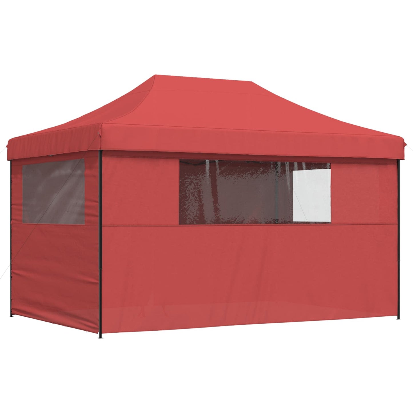vidaXL Party Tent Folding Burgundy 292 x 440 x 315 cm Oxford Fabric