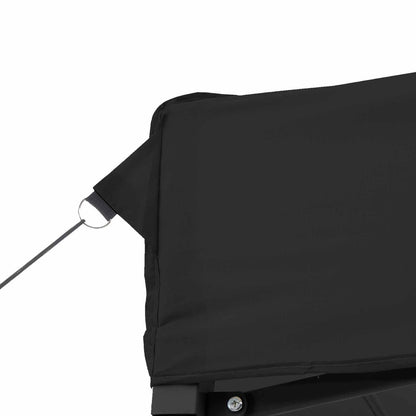 vidaXL Party Tent Folding Black 292 x 440 x 315 cm Oxford Fabric