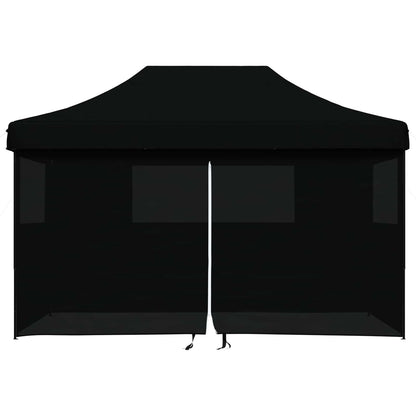 vidaXL Party Tent Folding Black 292 x 440 x 315 cm Oxford Fabric