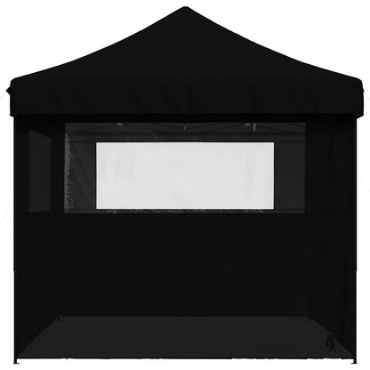 vidaXL Party Tent Folding Black 292 x 440 x 315 cm Oxford Fabric