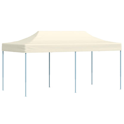 vidaXL Party Tent Folding Cream 291 x 580 x 315 cm Oxford Fabric
