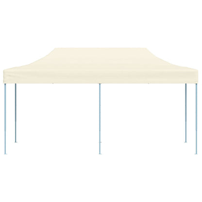 vidaXL Party Tent Folding Cream 291 x 580 x 315 cm Oxford Fabric