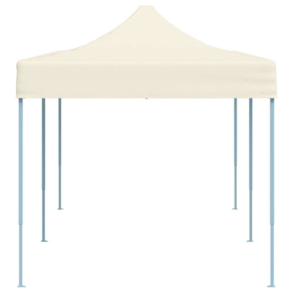 vidaXL Party Tent Folding Cream 291 x 580 x 315 cm Oxford Fabric