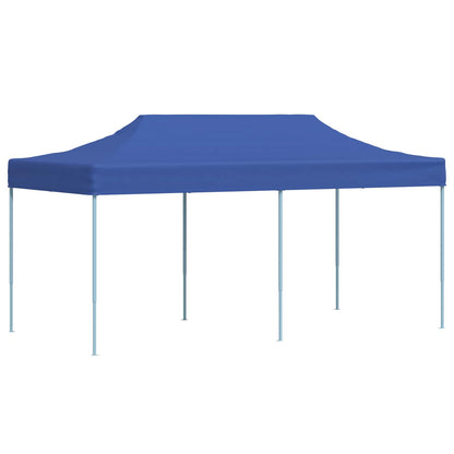 vidaXL Party Tent Folding Blue 291 x 580 x 315 cm Oxford Fabric