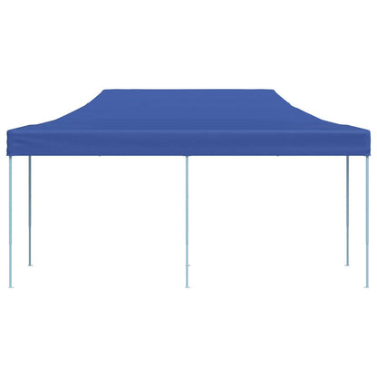 vidaXL Party Tent Folding Blue 291 x 580 x 315 cm Oxford Fabric