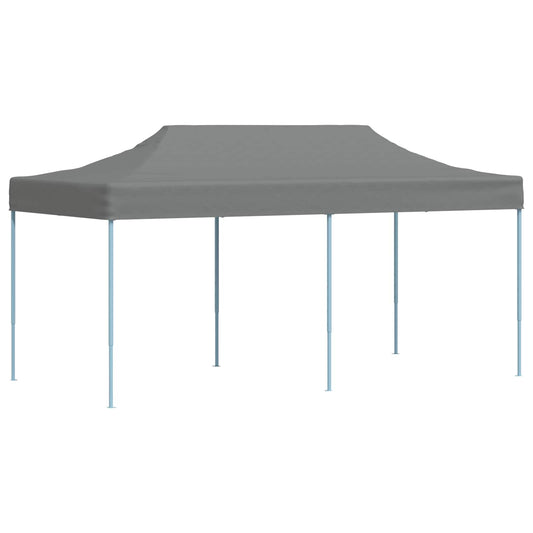 vidaXL Party Tent Folding Anthracite 291 x 580 x 315 cm Oxford Fabric