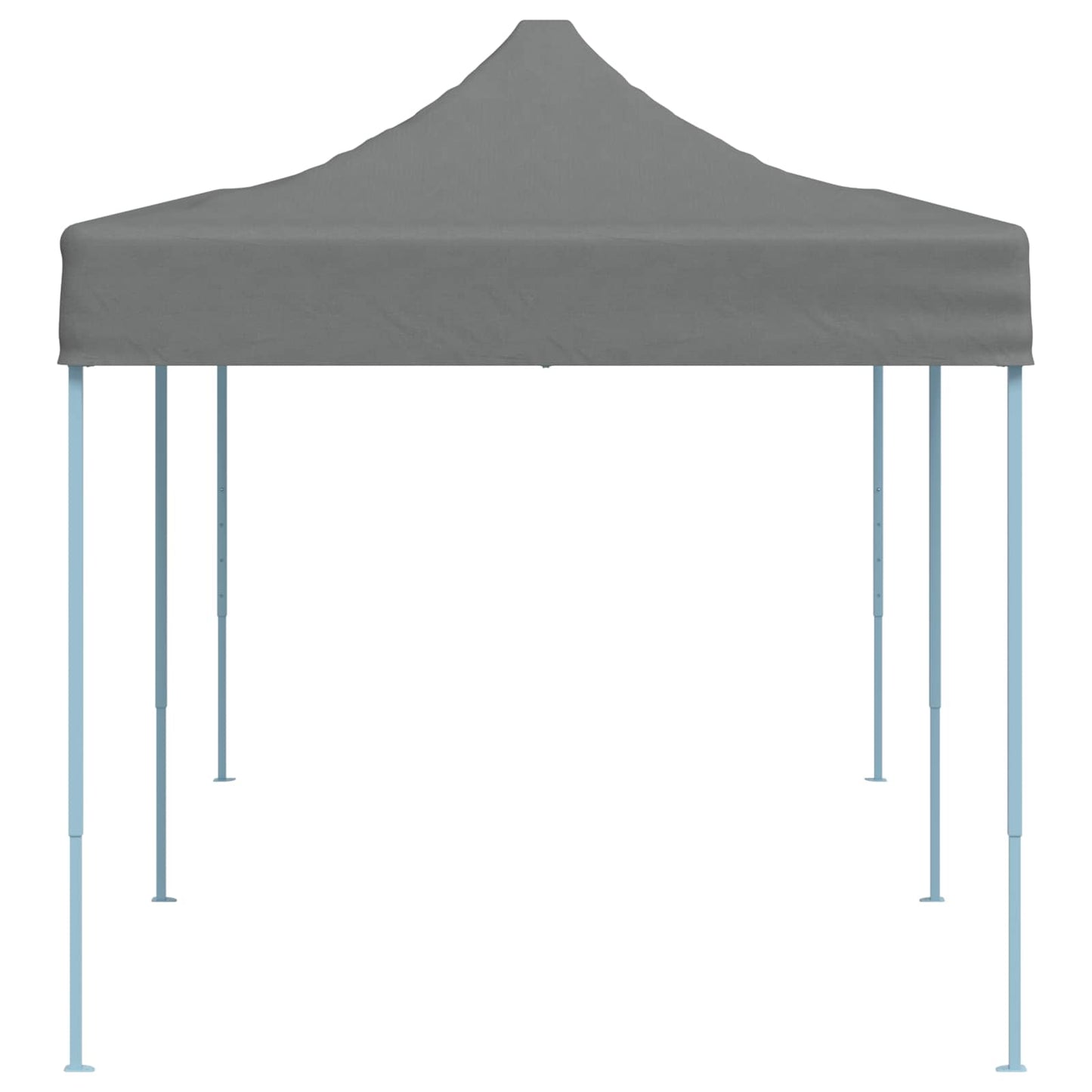 vidaXL Party Tent Folding Anthracite 291 x 580 x 315 cm Oxford Fabric