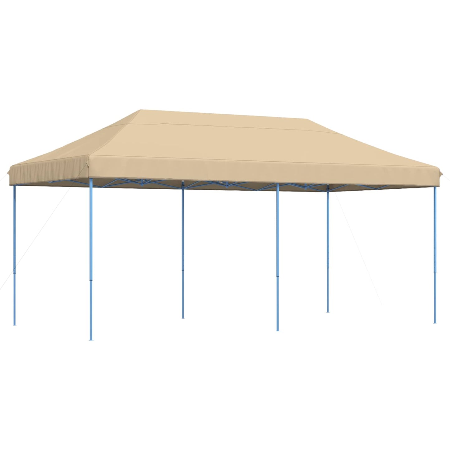 vidaXL Party Tent Folding Beige 292 x 580 x 315 cm Oxford Fabric