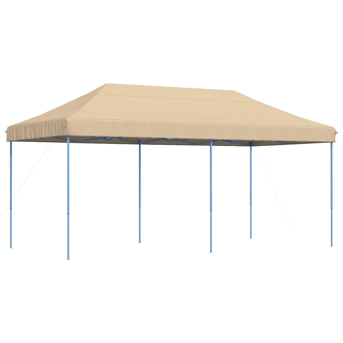 vidaXL Party Tent Folding Beige 292 x 580 x 315 cm Oxford Fabric