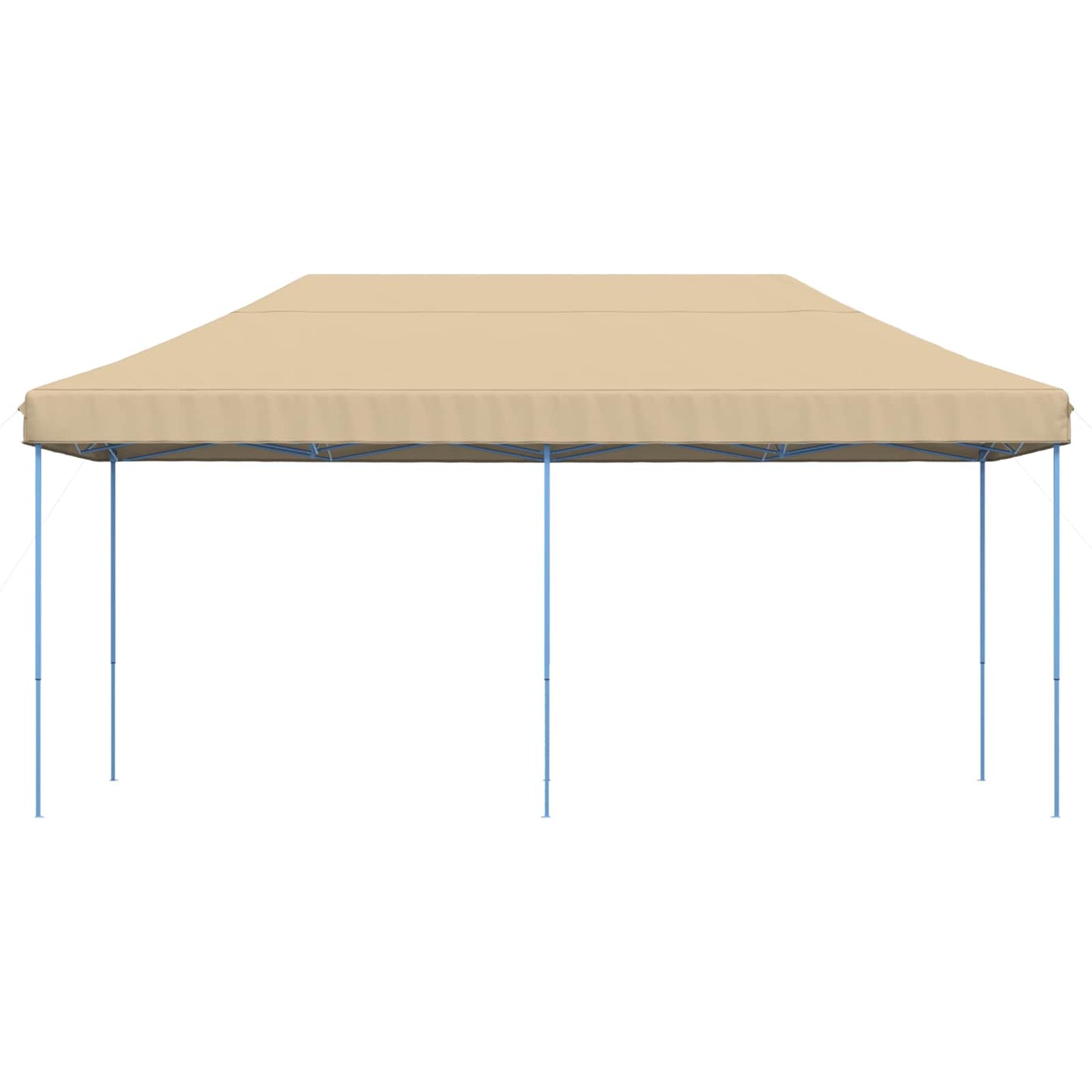 vidaXL Party Tent Folding Beige 292 x 580 x 315 cm Oxford Fabric