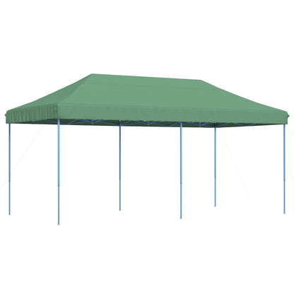 vidaXL Party Tent Folding Green 292 x 580 x 315 cm Oxford Fabric