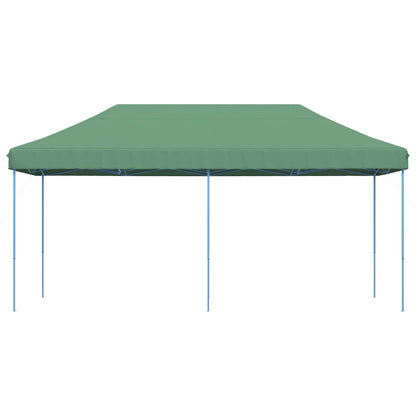 vidaXL Party Tent Folding Green 292 x 580 x 315 cm Oxford Fabric