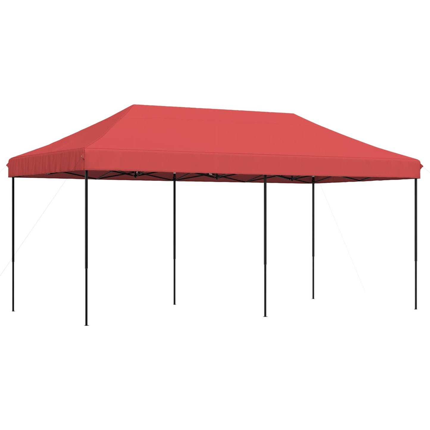 vidaXL Party Tent Folding Burgundy 292 x 580 x 315 cm Oxford Fabric
