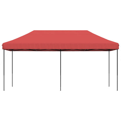 vidaXL Party Tent Folding Burgundy 292 x 580 x 315 cm Oxford Fabric