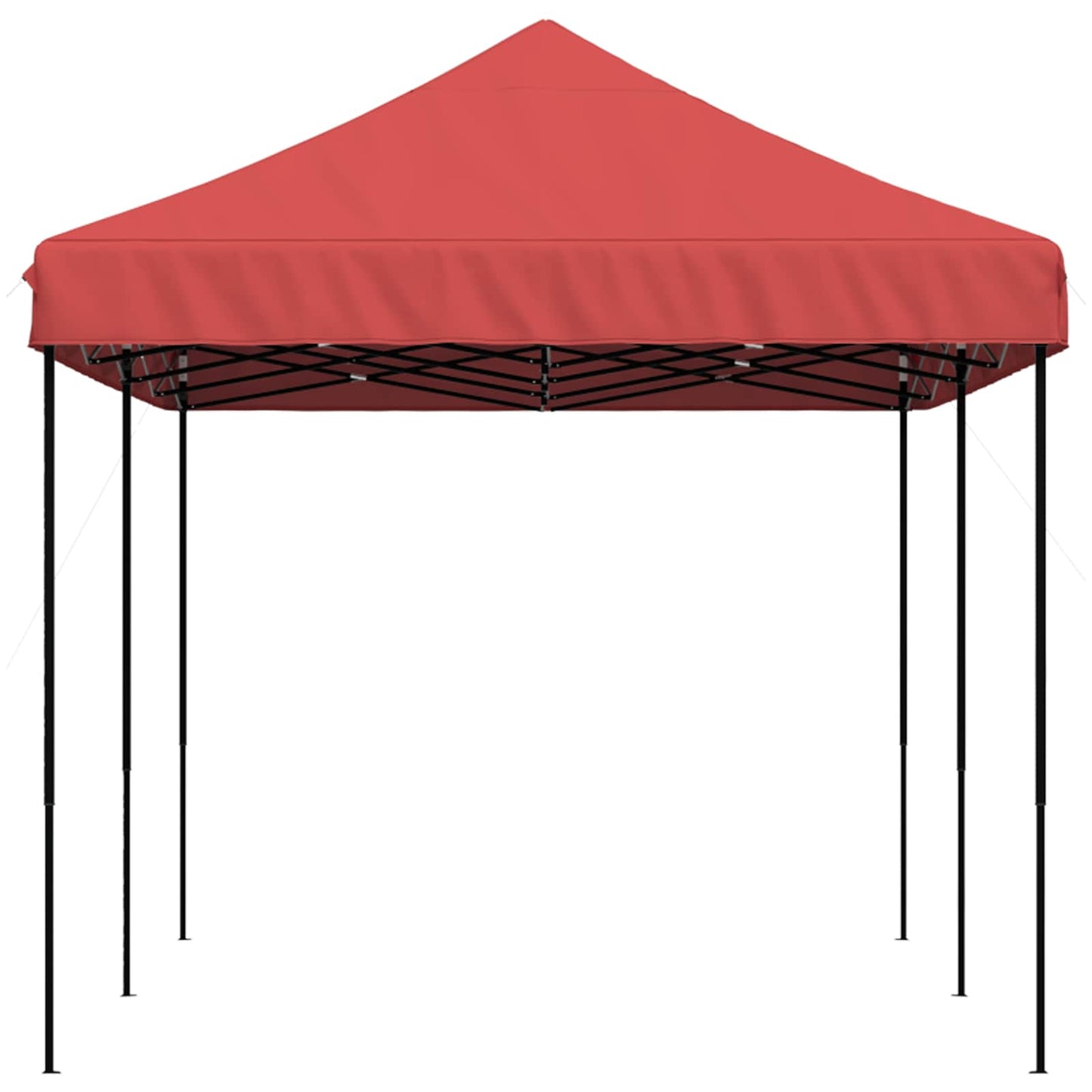 vidaXL Party Tent Folding Burgundy 292 x 580 x 315 cm Oxford Fabric