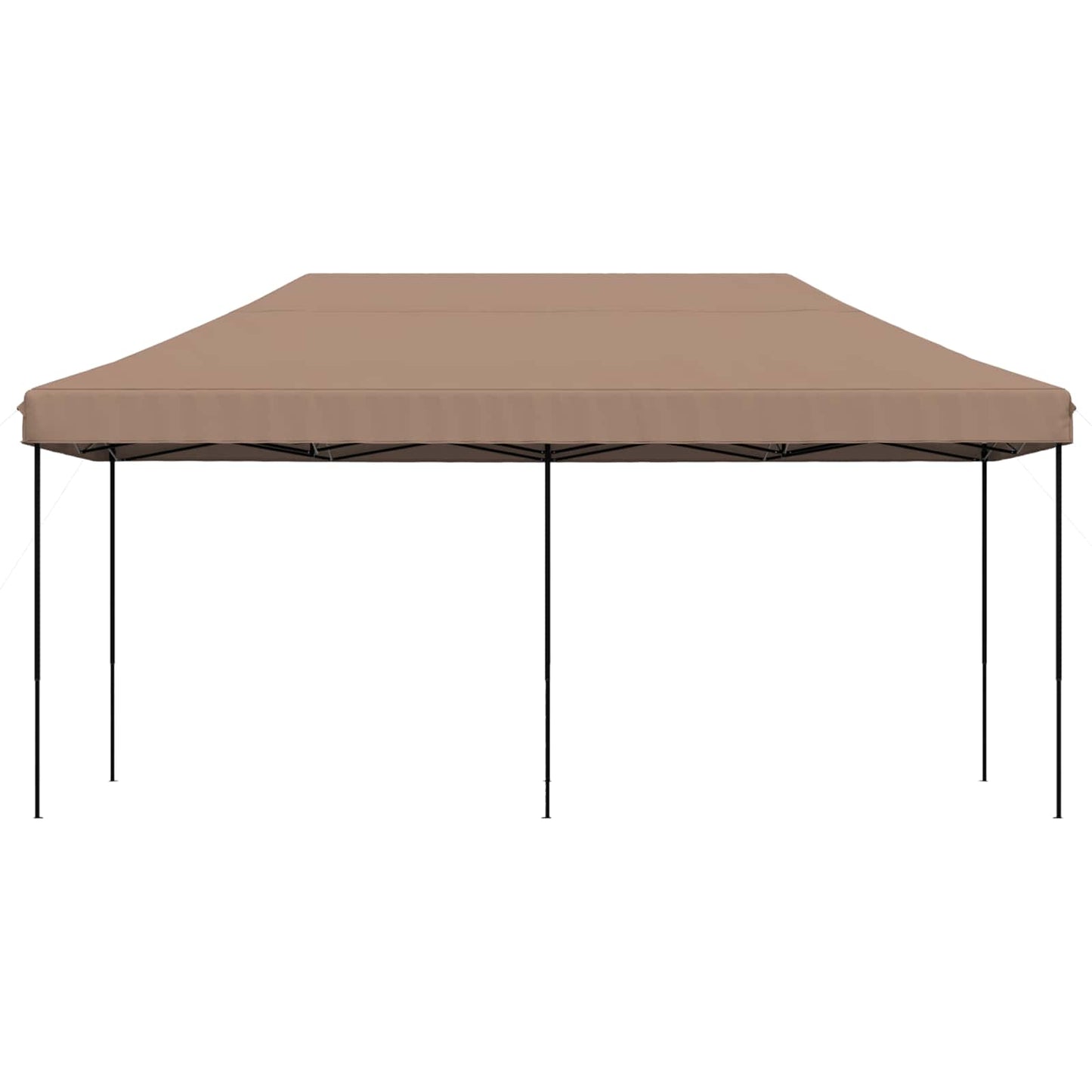 vidaXL Party Tent Folding Brown 292 x 580 x 315 cm Oxford Fabric