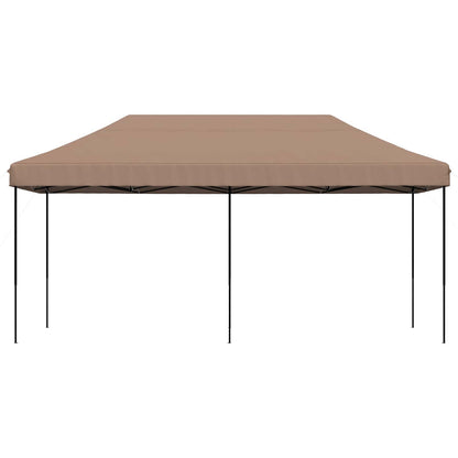 vidaXL Party Tent Folding Brown 292 x 580 x 315 cm Oxford Fabric
