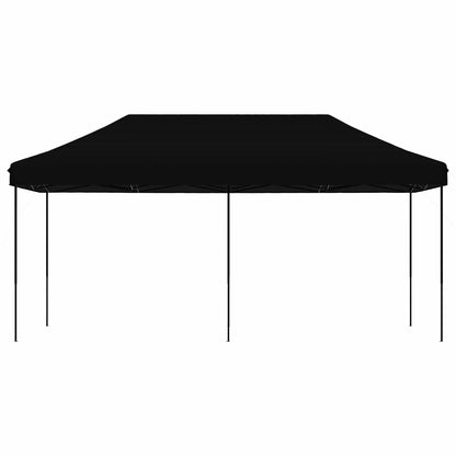 vidaXL Party Tent Folding Black 292 x 580 x 315 cm Oxford Fabric