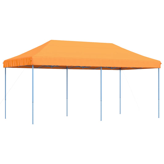 vidaXL Party Tent Folding Orange 292 x 580 x 315 cm Oxford Fabric