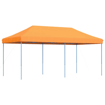 vidaXL Party Tent Folding Orange 292 x 580 x 315 cm Oxford Fabric