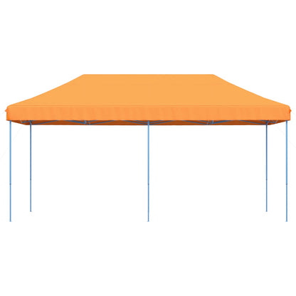 vidaXL Party Tent Folding Orange 292 x 580 x 315 cm Oxford Fabric