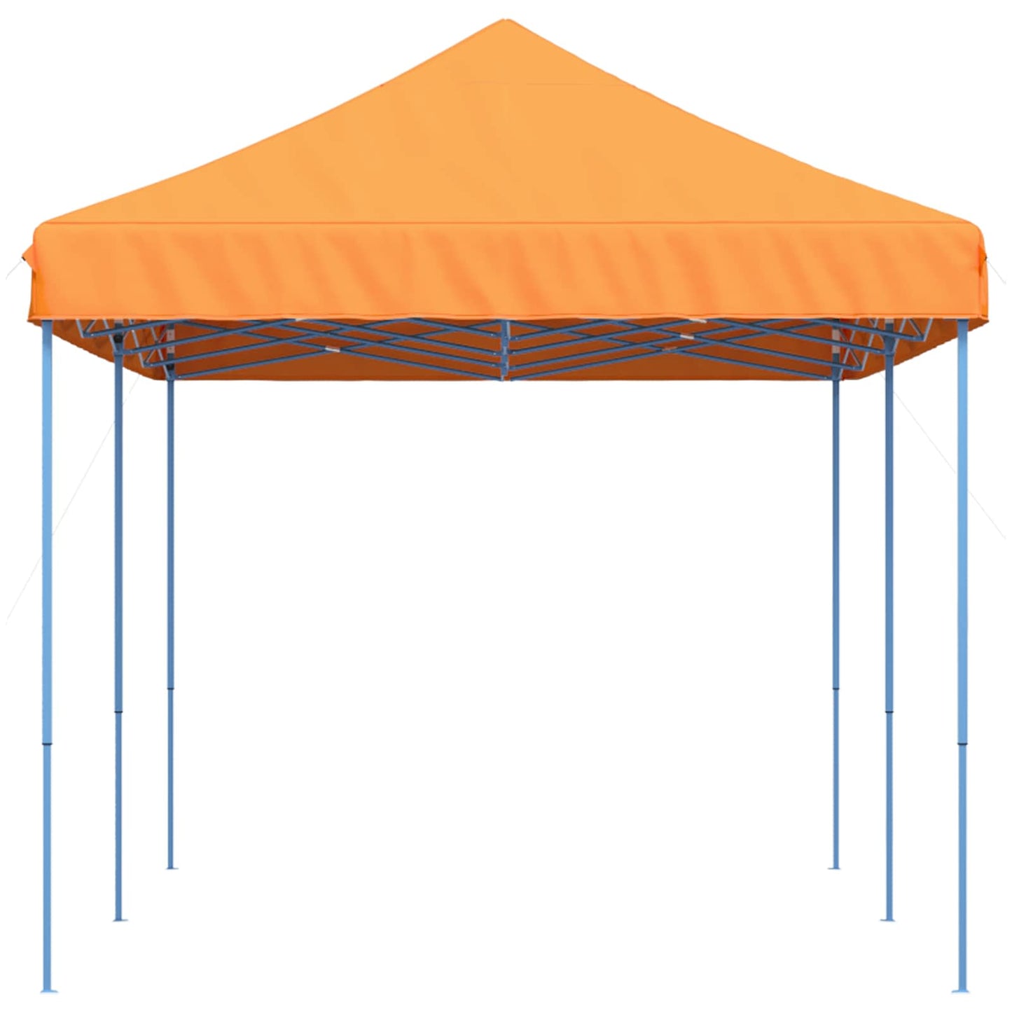 vidaXL Party Tent Folding Orange 292 x 580 x 315 cm Oxford Fabric