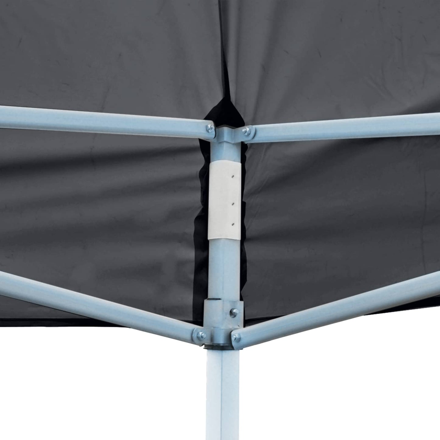 vidaXL Party Tent Folding Anthracite 291 x 580 x 315 cm Oxford Fabric