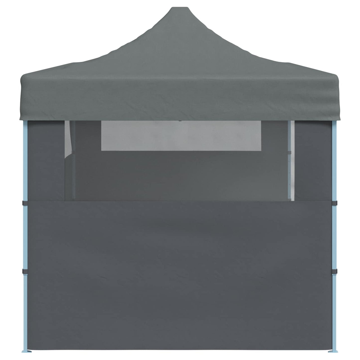 vidaXL Party Tent Folding Anthracite 291 x 580 x 315 cm Oxford Fabric