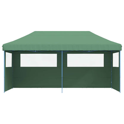 vidaXL Party Tent Folding Green 292 x 580 x 315 cm Oxford Fabric
