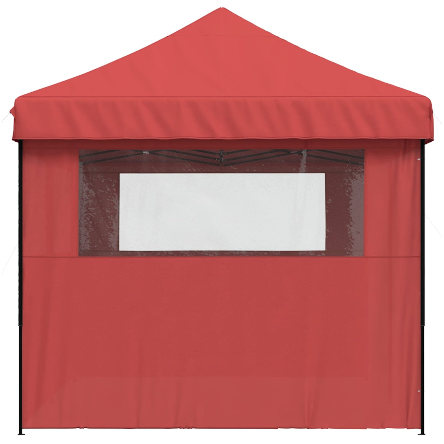 vidaXL Party Tent Folding Burgundy 292 x 580 x 315 cm Oxford Fabric