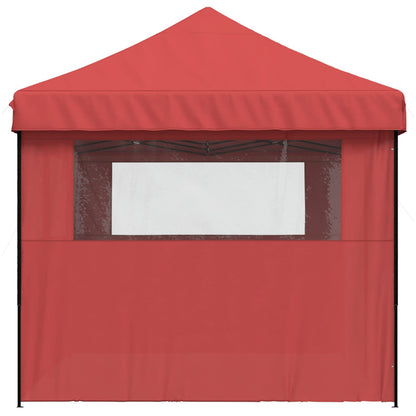 vidaXL Party Tent Folding Burgundy 292 x 580 x 315 cm Oxford Fabric