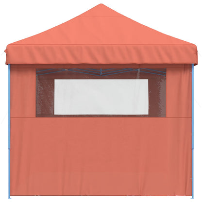 vidaXL Party Tent Folding Terracotta 292 x 580 x 315 cm Oxford Fabric