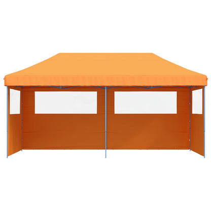 vidaXL Party Tent Folding Orange 292 x 580 x 315 cm Oxford Fabric