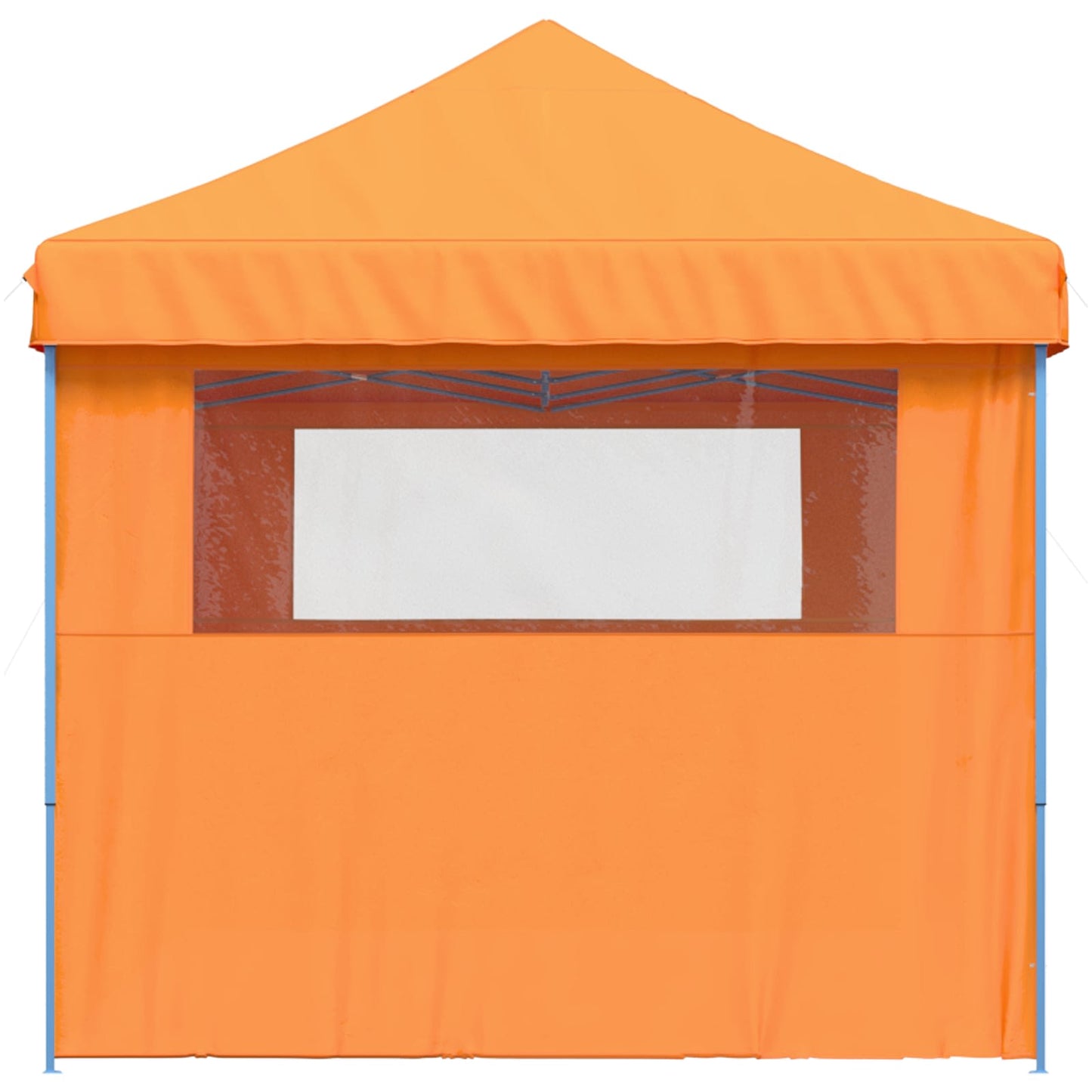 vidaXL Party Tent Folding Orange 292 x 580 x 315 cm Oxford Fabric