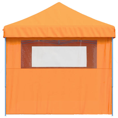 vidaXL Party Tent Folding Orange 292 x 580 x 315 cm Oxford Fabric