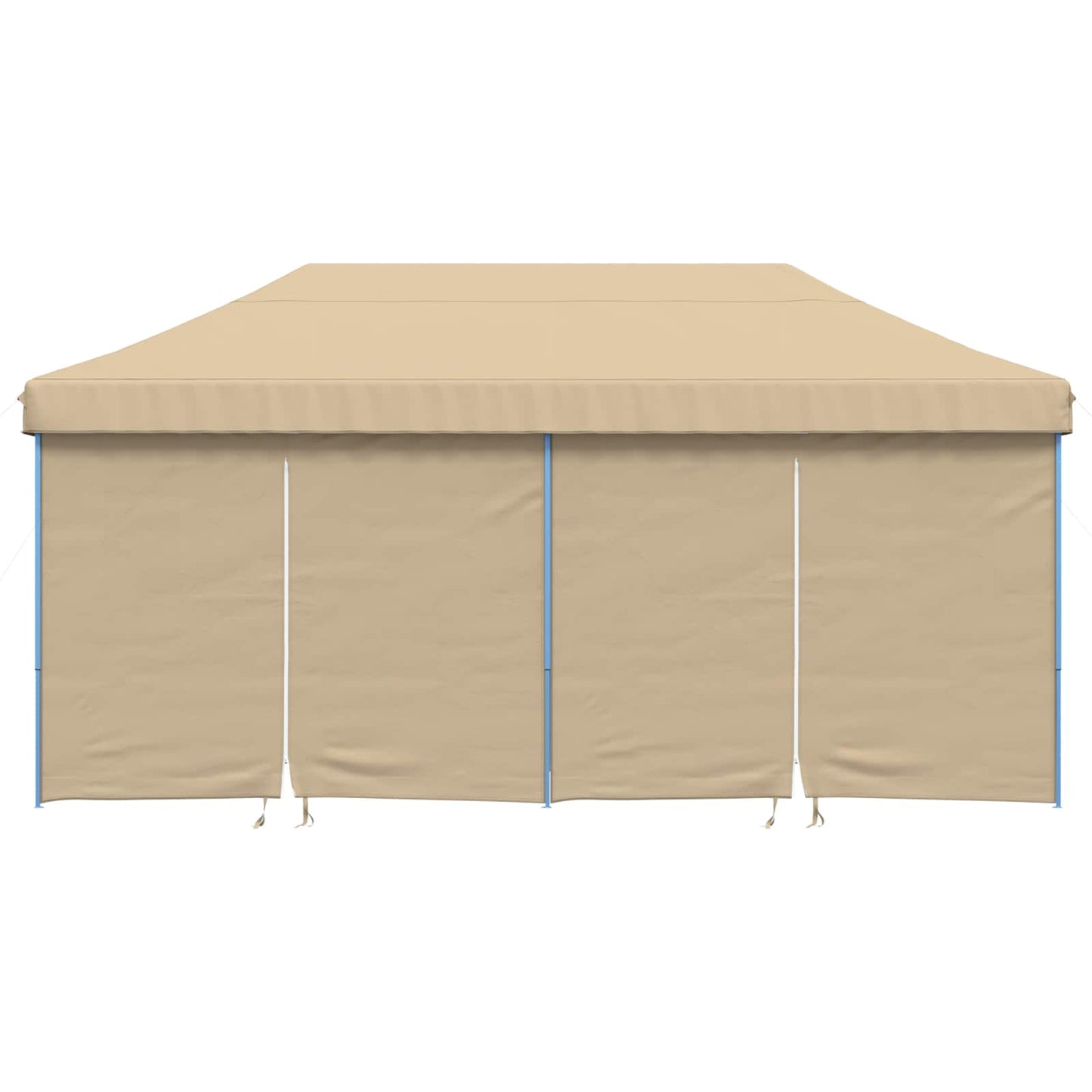 vidaXL Party Tent Folding Beige 292 x 580 x 315 cm Oxford Fabric