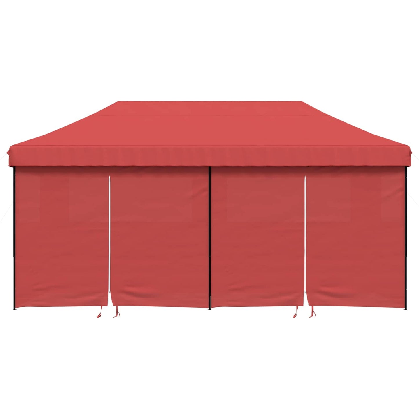vidaXL Party Tent Folding Burgundy 292 x 580 x 315 cm Oxford Fabric