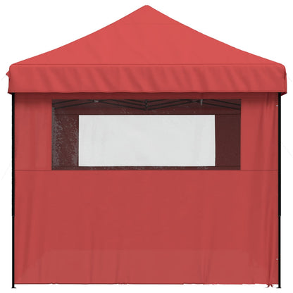 vidaXL Party Tent Folding Burgundy 292 x 580 x 315 cm Oxford Fabric